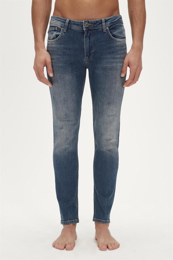 Xavier Jeans Okyanus Mavi Erkek Denim Pantolon - Image 1