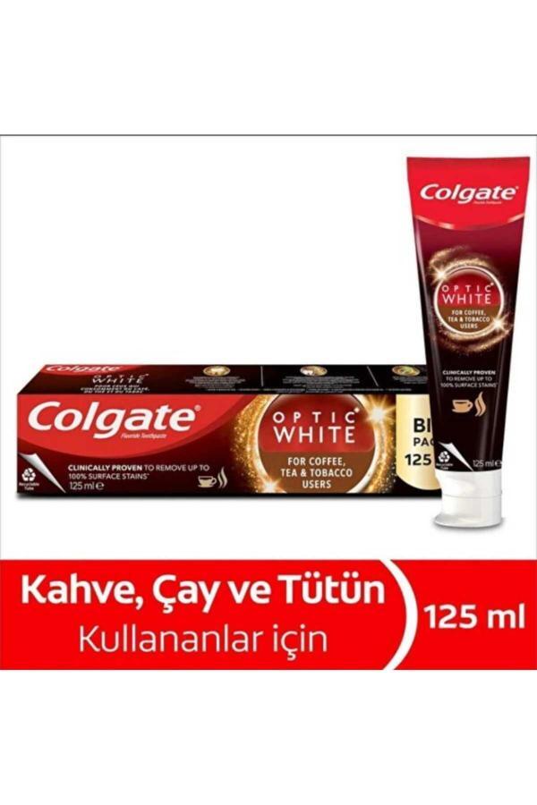 Colgate Optik White Çay Kahve Kullananlar İçin Diş Macunu 125 Ml - Image 1