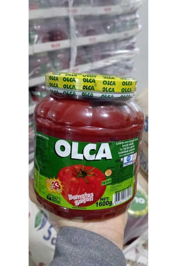 Olca Gıda Marka Domates Salçası 1600 Gr 33 Brix - Image 1