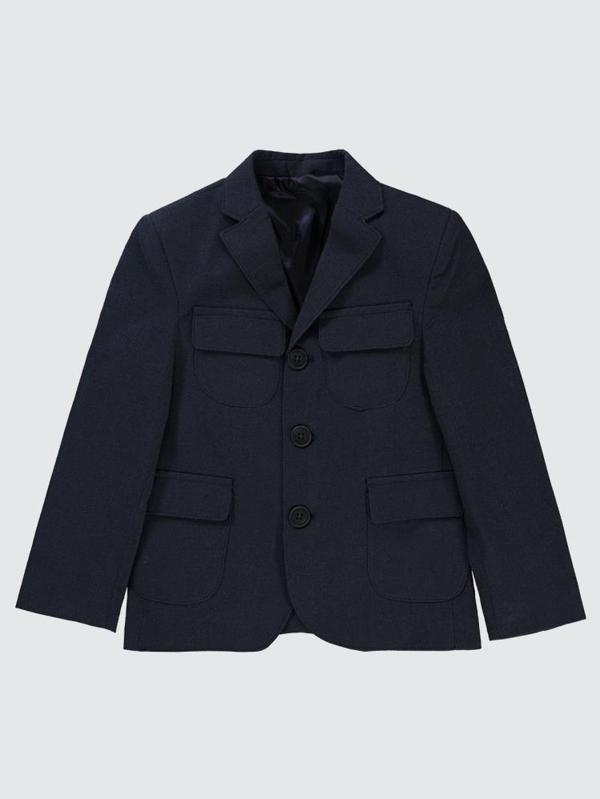 Civil Boys Keten Kapak Cepli 6-9 Yaş Ceket - Mavi9-10 Yaş - Image 1