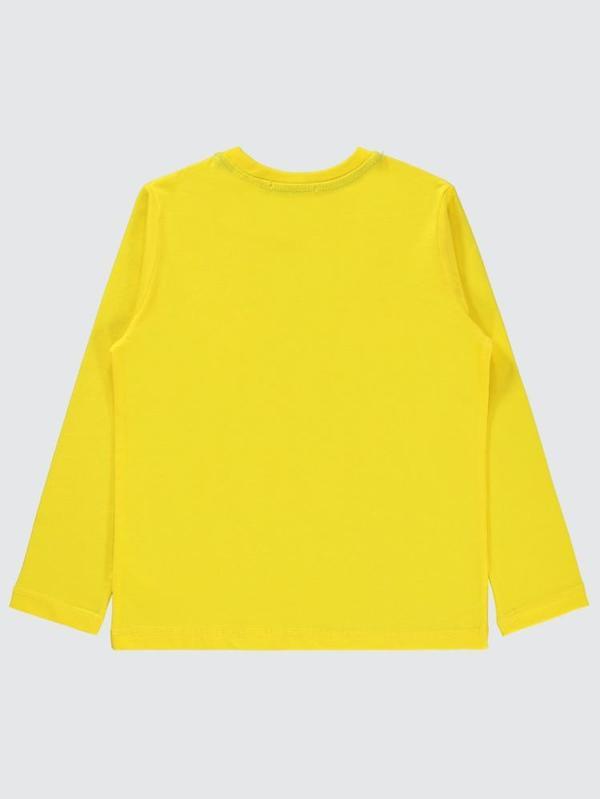 Superman Baskılı 6-9 Yaş Sweatshirt - Sarı8-9 Yaş - Image 1