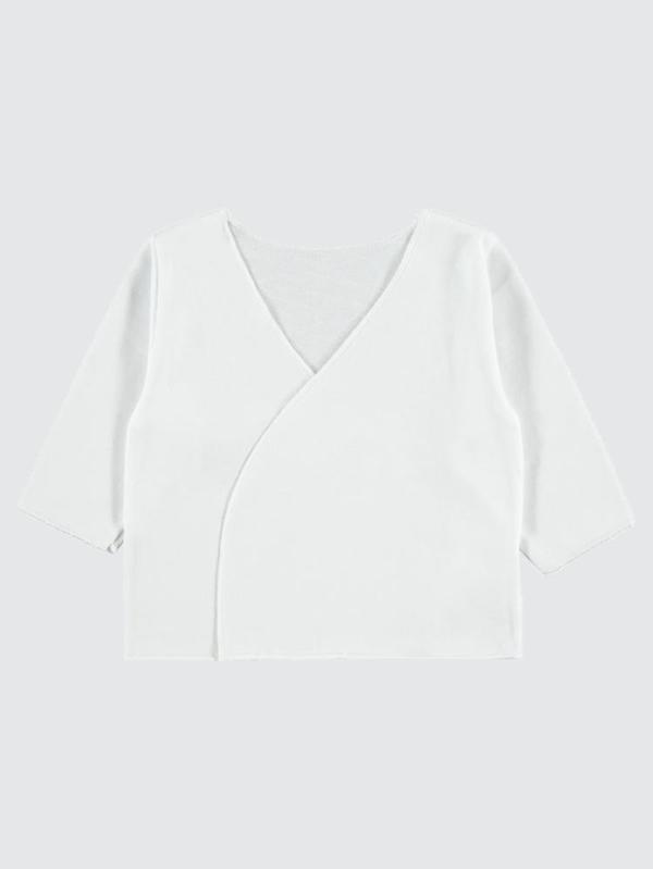Civil Baby  Unisex Tek İç Zıbın - Beyaz0-1 Ay - Image 1