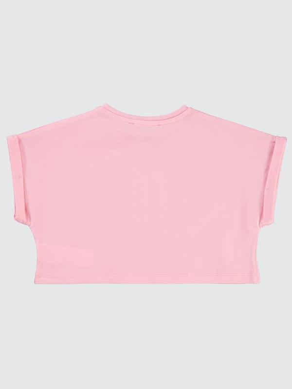 Civil Girls California Baskılı 2-5 Yaş Tişört - Pembe4-5 Yaş - Image 1