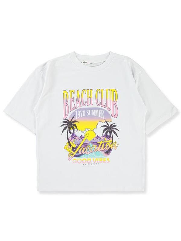 Civil Girls Beache Clup 10-13 Yaş Tişört - Beyaz11-12 Yaş - Image 1