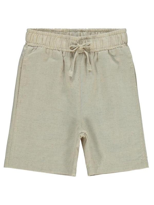 Civil Boys Süs Bağcıklı Beli Lastikli 2-5 Yaş Kapri - Bej2-3 Yaş - Image 1