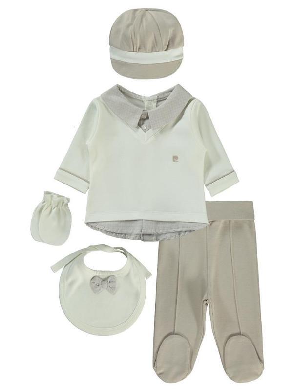 Pierre Cardin Zıbın Takımları - Bej1-3 Ay - Image 1