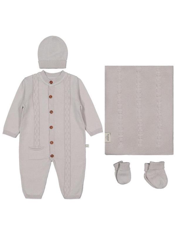 Beybek 5'li 0-3 Ay Zıbın Setleri - Gri0-1 Ay - Image 1