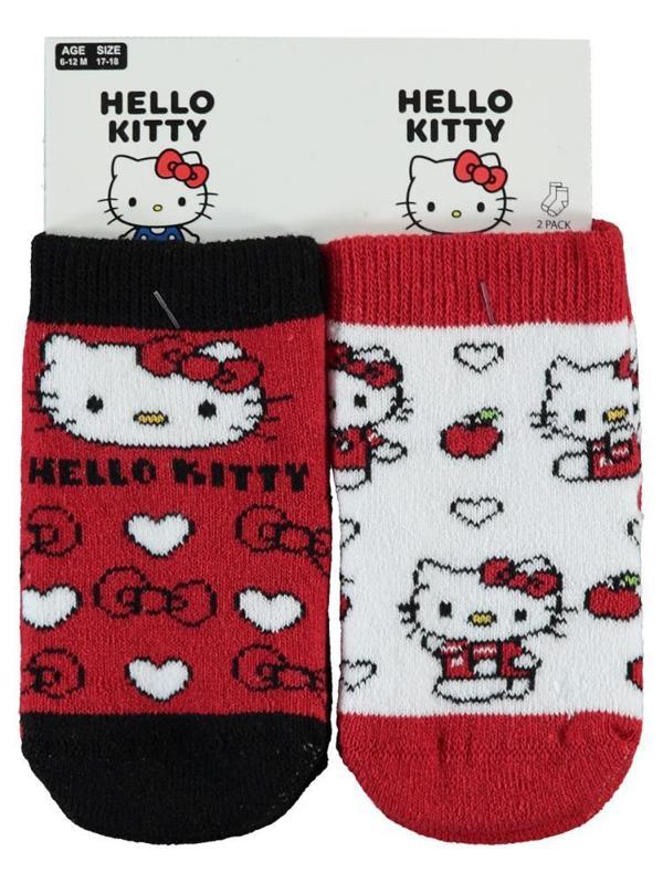 Hello Kitty Havlu 0-24 Ay Bebek Kız Çorap Set - Standart18 Ay - Image 1