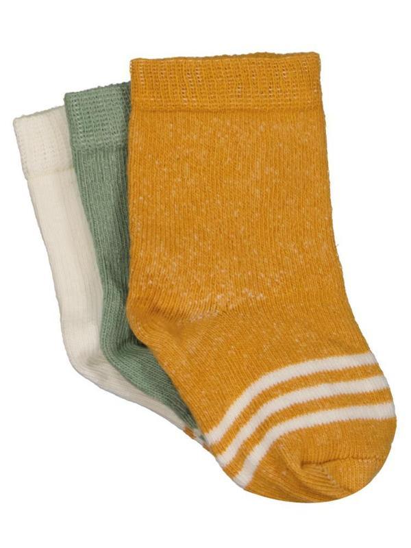 Civil Baby Basic Çizgili 3'lü 6- Bebek Erkek Çorap Set - Standart18 Ay - Image 1