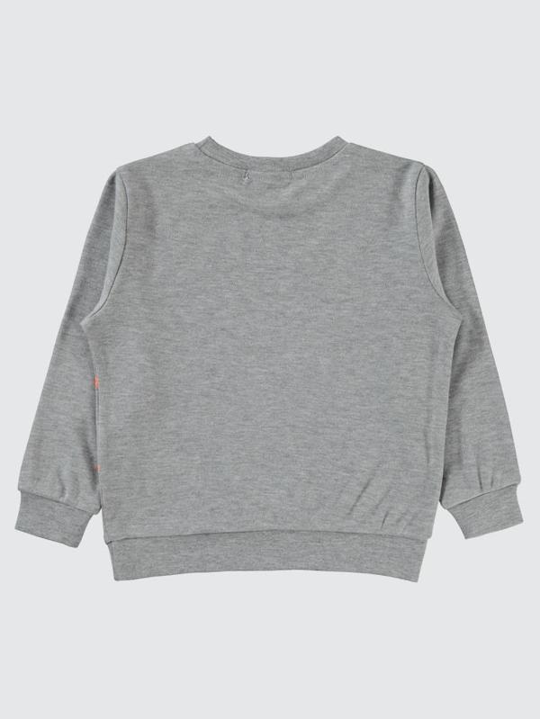 Civil Boys Polis Arabası Baskılı 2-5 Yaş Sweatshirt - Gri2-3 Yaş - Image 1
