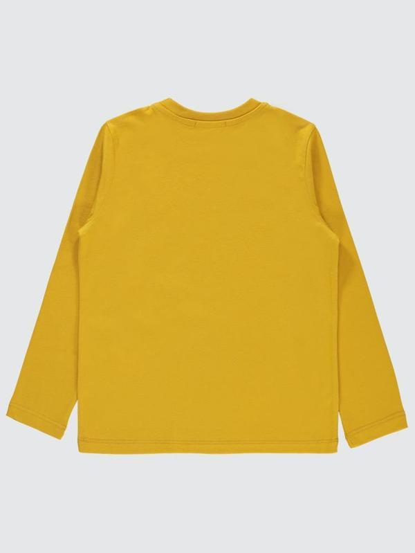 Batman Baskılı 6-9 Yaş Sweatshirt - Hardal8-9 Yaş - Image 1
