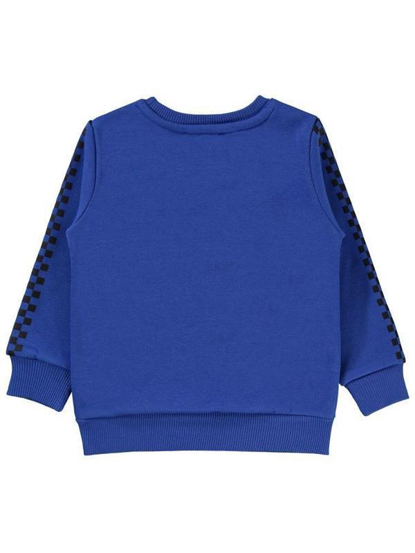 Civil Boys Stay Ready Baskılı 2-5 Yaş Sweatshirt - Mavi2-3 Yaş - Image 1