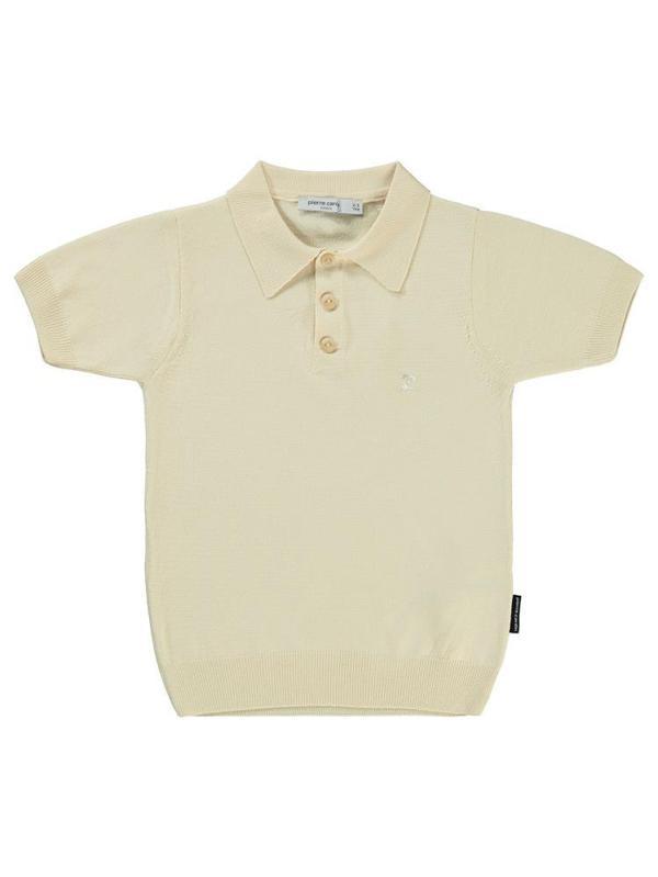 Pierre Cardin Triko Tişört 2-5 Yaş Tişört - Bej4-5 Yaş - Image 1