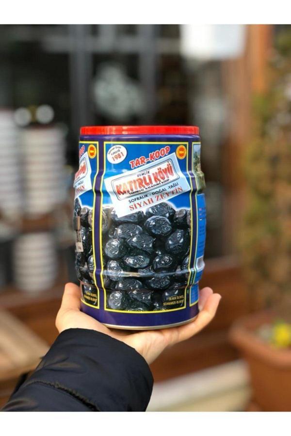 Katırlı Köyü Zeytinleri 1 Kg Gemlik Katırlı Köyü Siyah Zeytin - Image 1