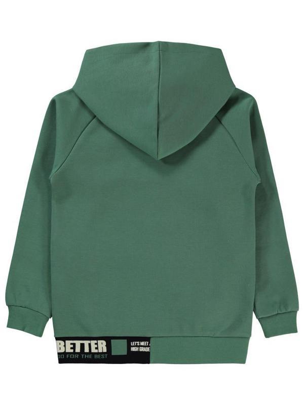 Civil Boys Focus Baskılı 10-13 Yaş Sweatshirt - Haki10-11 Yaş - Image 1
