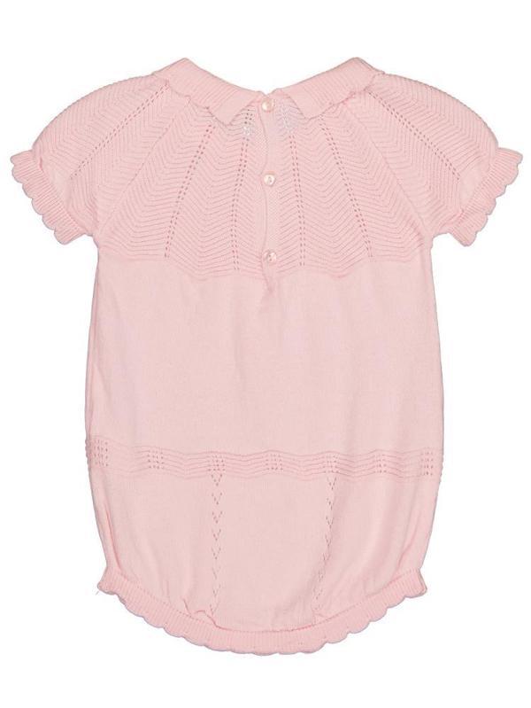 Beybek Triko 1-6 Ay Çıtçıtlı Badi - Pembe1-3 Ay - Image 1