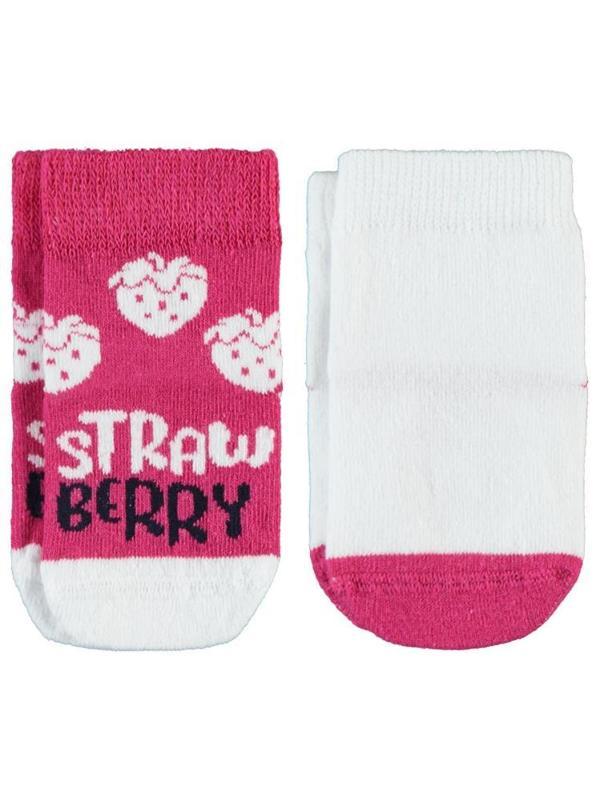 Civil Baby Strawberry Kaydırmaz 6- Bebek Kız Çorap Set - Standart6 Ay - Image 1