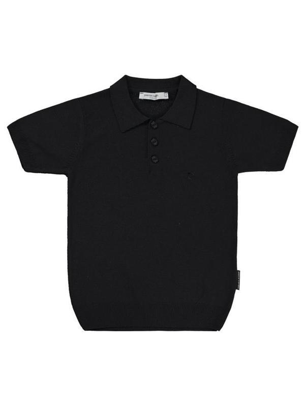Pierre Cardin Triko Tişört 2-5 Yaş Tişört - Siyah5-6 Yaş - Image 1