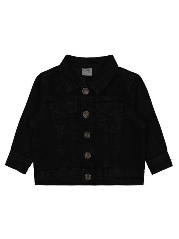 Civil Baby Basic 9-18 Ay Ceket - Siyah9-12 Ay - Image 1
