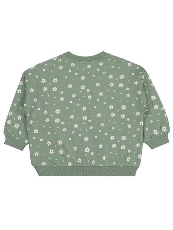 Civil Baby Mini Papatya Empirme 6-18 Ay Sweatshirt - Yeşil9-12 Ay - Image 1
