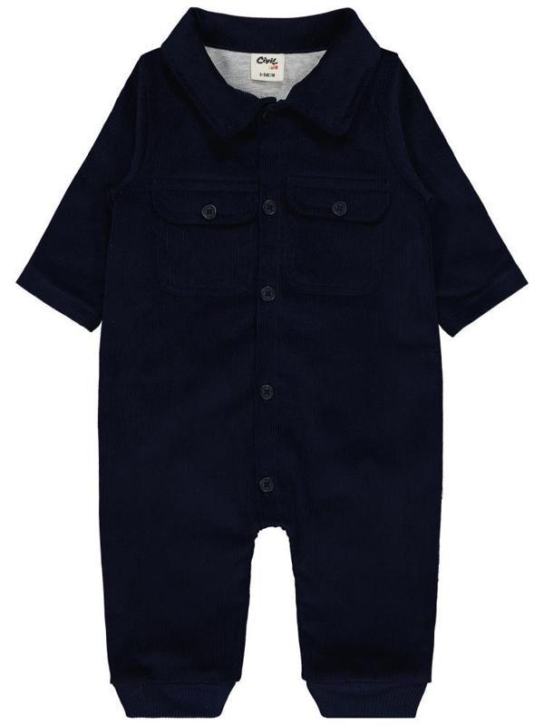 Civil Baby Yakalı 6-18 Ay Slopet - Lacivert9-12 Ay - Image 1