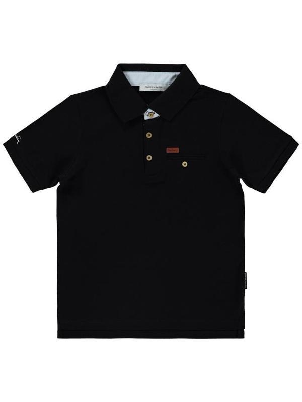 Pierre Cardin Lakos 6-9 Yaş Tişört - Siyah8-9 Yaş - Image 1