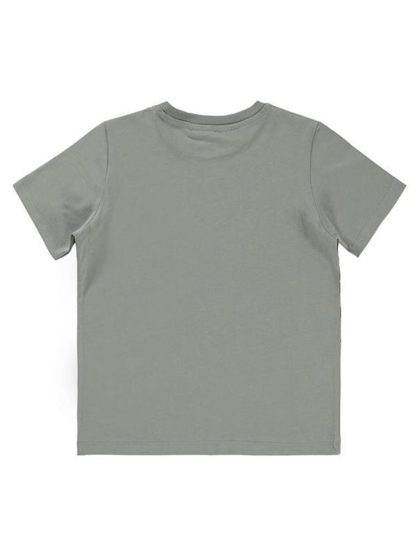 Süperman Logolu 6-9 Yaş Tişört - Gri9-10 Yaş - Image 1