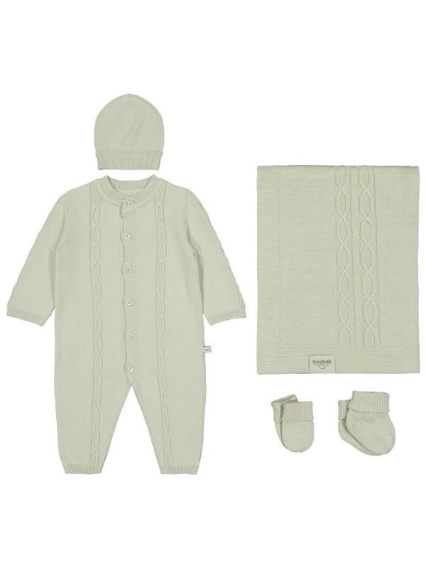 Beybek 5'li  Zıbın Setleri - Yeşil0-1 Ay - Image 1