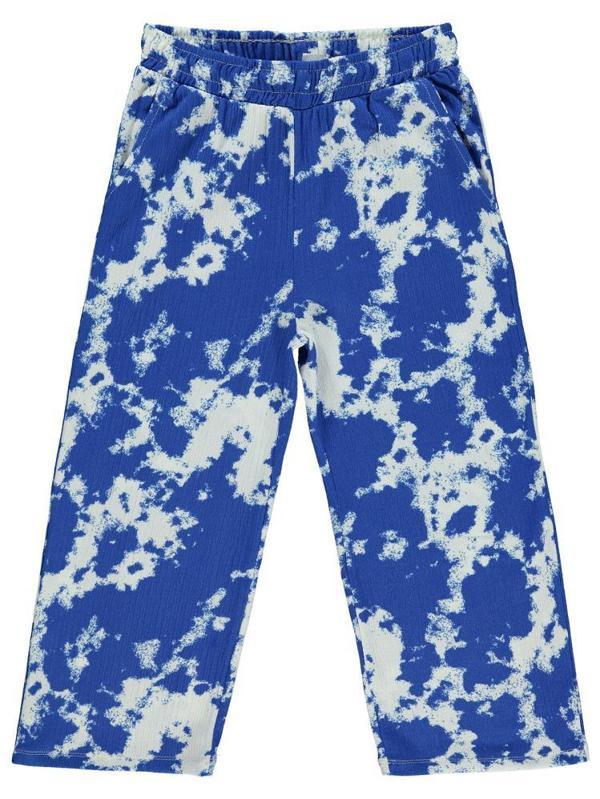 Civil Girls Batik 6-9 Yaş Pantolon - Mavi7-8 Yaş - Image 1