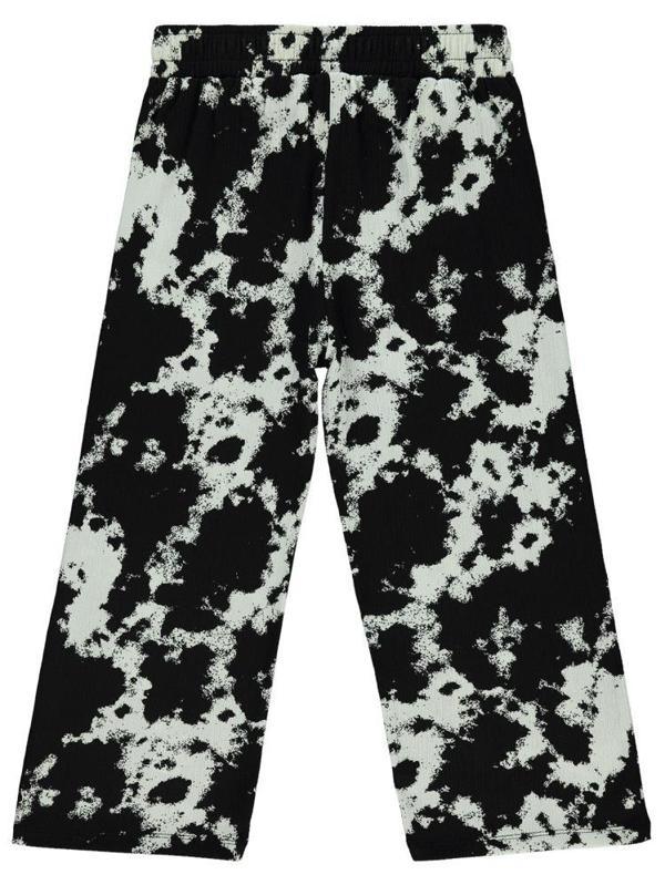 Civil Girls Batik 6-9 Yaş Pantolon - Siyah7-8 Yaş - Image 1