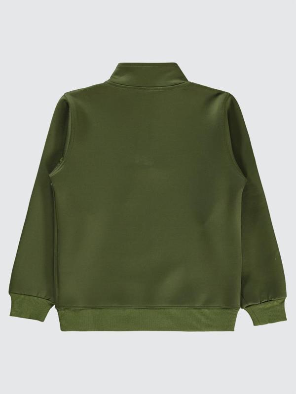 Pierre Cardin Original Baskılı 10-12 Yaş Sweatshirt - Haki10-11 Yaş - Image 1