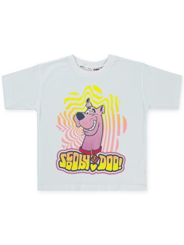 Scooby Doo 6-9 Yaş Tişört - Beyaz9-10 Yaş - Image 1