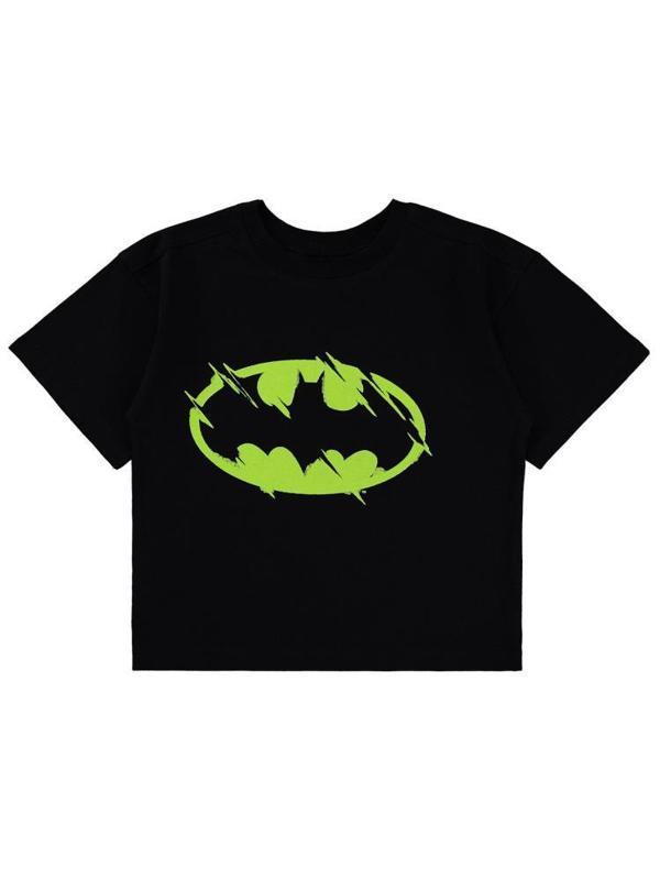 Batman Baskılı 2-5 Yaş Tişört - Siyah2-3 Yaş - Image 1
