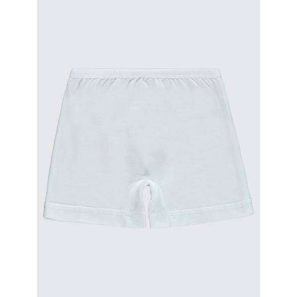 Öts 2-12 Yaş Çocuk Kız Boxer - Beyaz10-11 Yaş - Image 1
