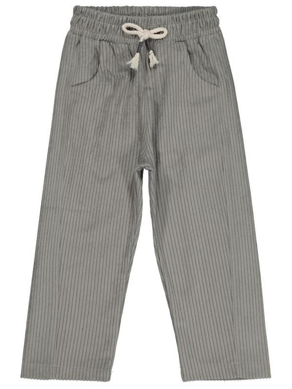 Civil Boys Beli Lastikli Süs Bağcıklı 2-5 Yaş Eşofman Altı - Gri3-4 Yaş - Image 1