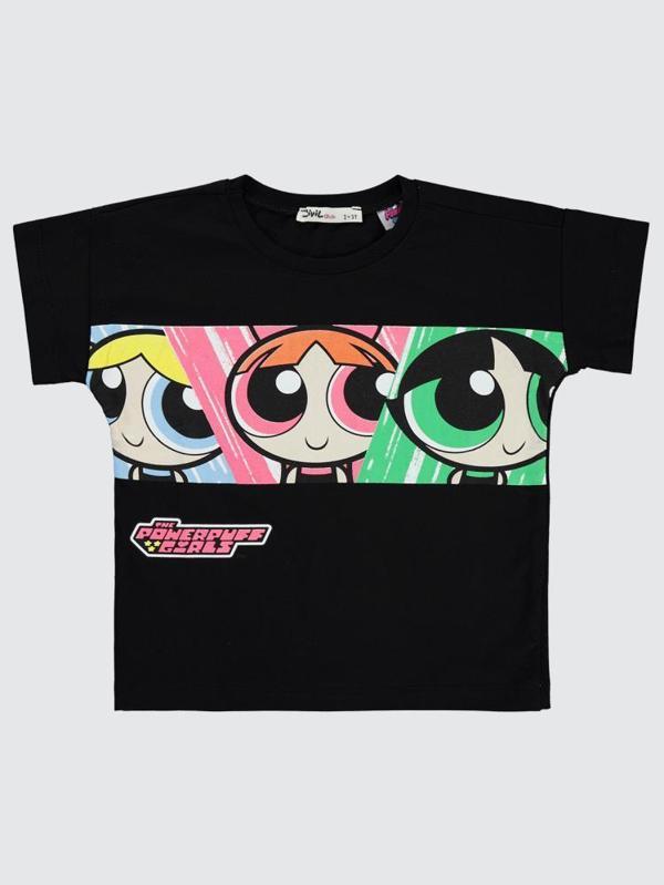 Powerpuff Girls 2-5 Yaş Tişört - Siyah2-3 Yaş - Image 1