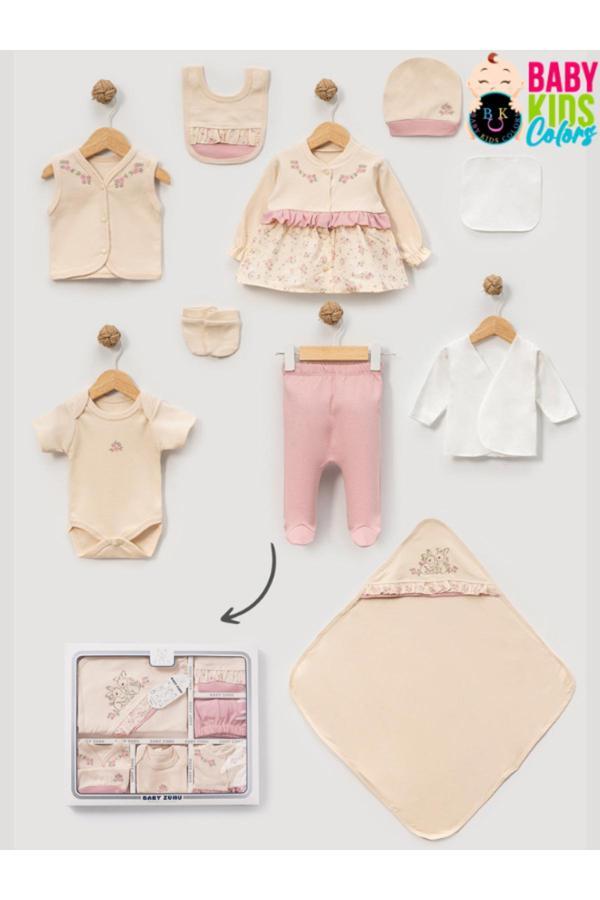 Baby Kids Colors Kutulu Pileli Tavşan Penye 10'Lu Set - Image 1