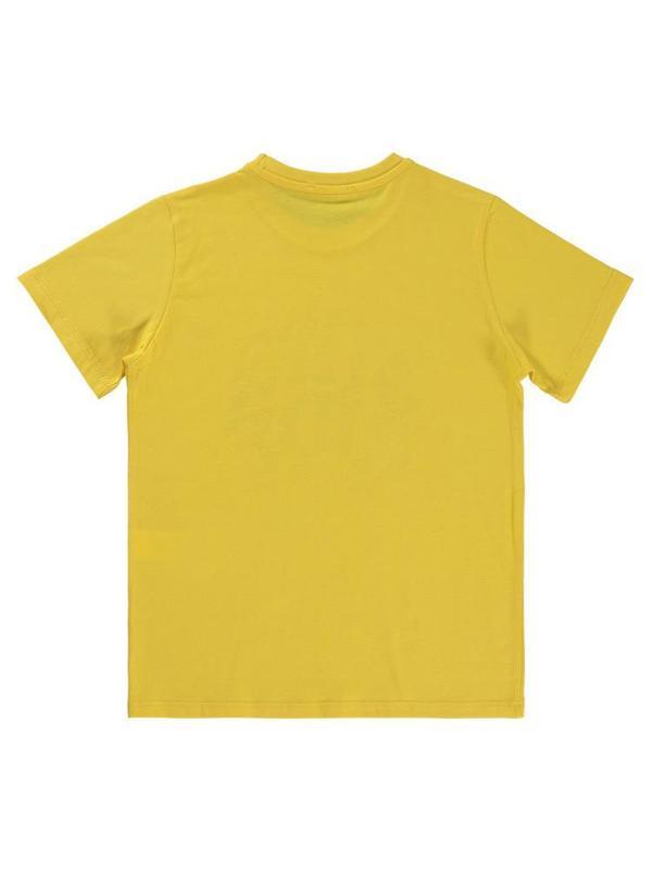 Civil Boys Surf Rıde Baskılı 10-13 Yaş Tişört - Sarı12-13 Yaş - Image 1