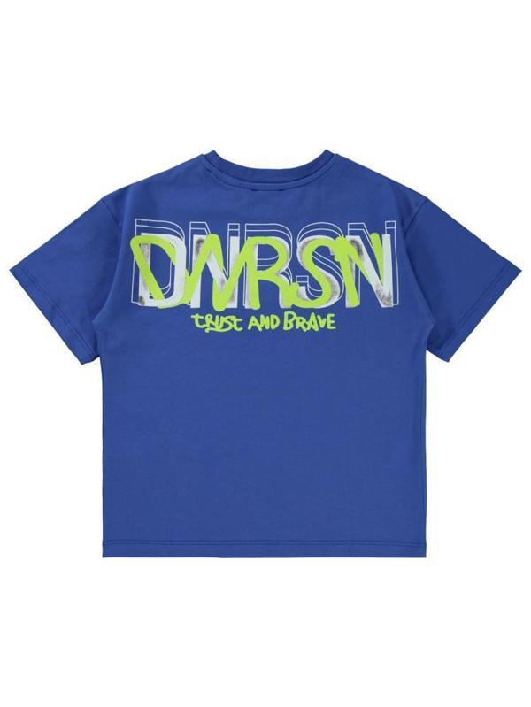 Civil Boys Dnrsn Baskılı 10-13 Yaş Tişört - Mavi11-12 Yaş - Image 1