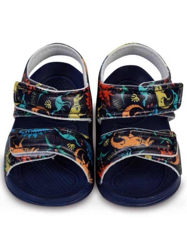 Civil Boys Dinasor Baskılı 21-25 Numara Sandalet - Lacivert24-36 Ay - Image 1