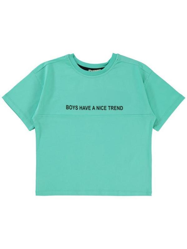 Civil Boys Boys Have Baskılı 10-13 Yaş Tişört - Yeşil10-11 Yaş - Image 1