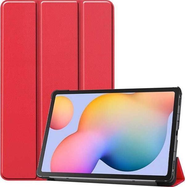 Lenovo M10 Plus TB-X606F Fuchsia Smart Cover Standlı 1-1 Kılıf - Image 1