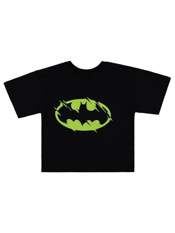 Batman Baskılı 2-5 Yaş Tişört - Siyah3-4 Yaş - Image 1