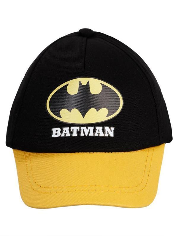 Batman 2-5 Yaş Erkek Kep Şapka - SiyahStandart - Image 1