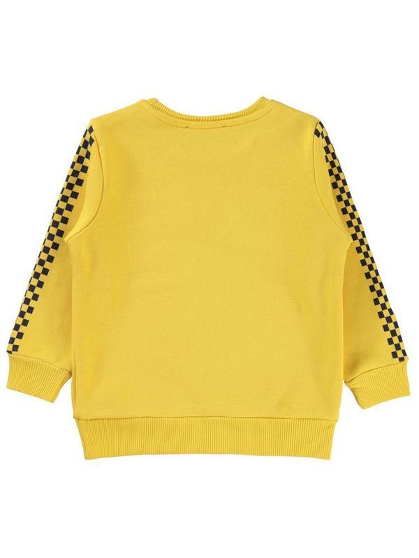 Civil Boys Stay Ready Baskılı 2-5 Yaş Sweatshirt - Hardal2-3 Yaş - Image 1