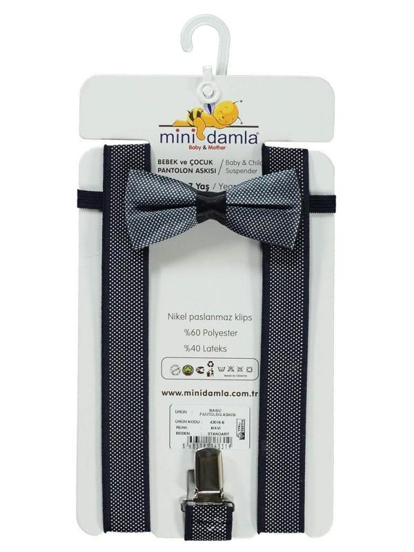 Minidamla Basic Pantolon Askısı - MaviStandart - Image 1
