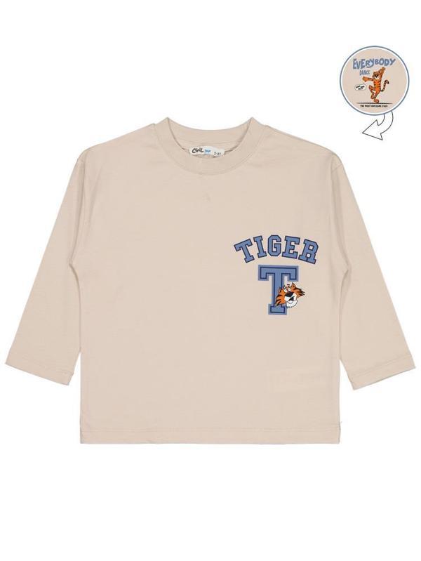 Civil Boys Everybody Dance Baskılı 2-5 Yaş Sweatshirt - Gri2-3 Yaş - Image 1