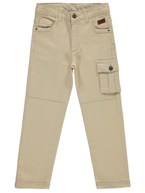 Civil Boys Kargo Cepli 10-13 Yaş Pantolon - Bej12-13 Yaş - Image 1