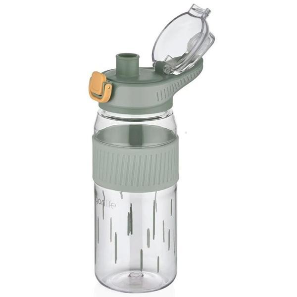 Vagonlife Silikon Gövde Matara 550 ml - YeşilStandart - Image 1