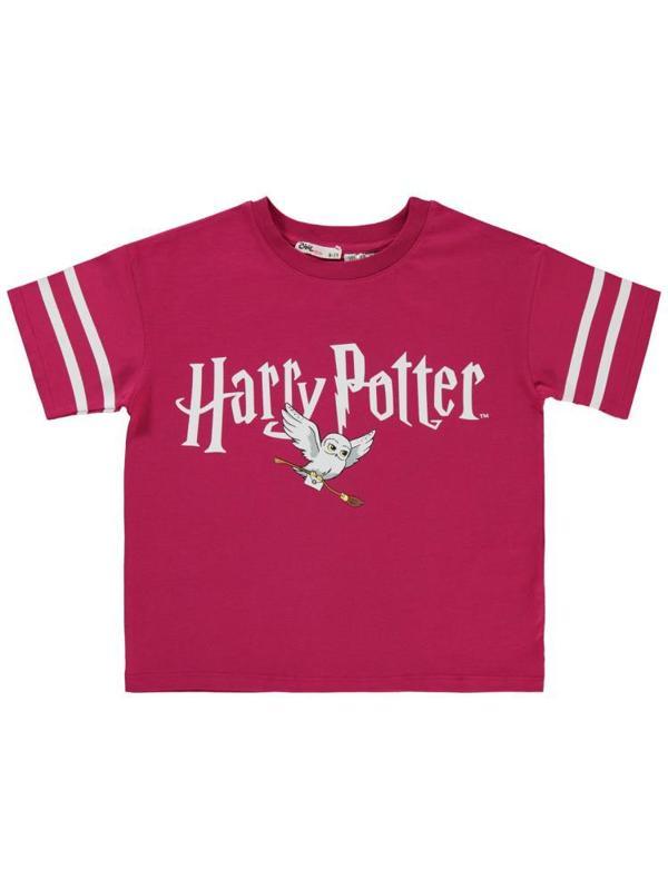 Harry Potter 6-9 Yaş Tişört - Bordo7-8 Yaş - Image 1